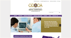 Desktop Screenshot of cdcaexams.org